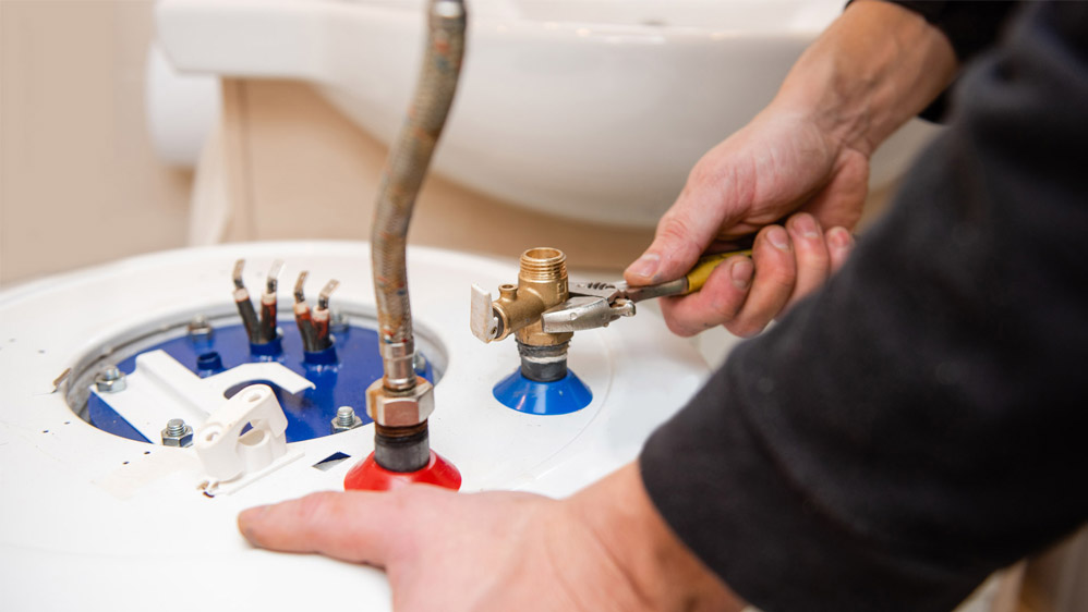 Water Heater Installation in Rivereno